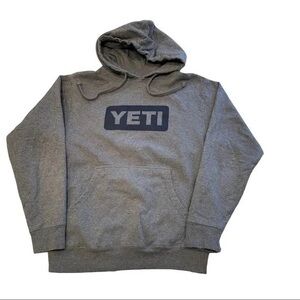 YETI Gray Hoodie for Men